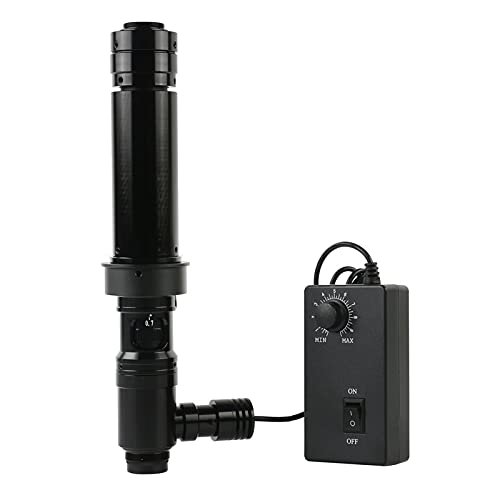 Microscope Accessories HD 1400X Zoom Stereo Microscope Camera Coaxial Light Monocular C-Mount Zoom Lens 40mm Ring Zoon C-Mount Lens Glass Lens
