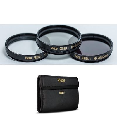 3-Pcs HD UV Polarizer & FLD Filter for Nikon Z5 Z 5 Z6 Z 6 Z7 Z 7 II 5II 6II 7II (52mm Compatible)