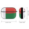 MAIPHUONGANH Flag of Madagascar Compatible with AirPods Pro case Protective Cover, Cute Protective Shockproof Protective Cover with Keychain, Wireless Charging Box, Woman, Man view 2
