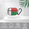 MAIPHUONGANH Flag of Madagascar Compatible with AirPods Pro case Protective Cover, Cute Protective Shockproof Protective Cover with Keychain, Wireless Charging Box, Woman, Man view 3