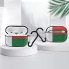MAIPHUONGANH Flag of Madagascar Compatible with AirPods Pro case Protective Cover, Cute Protective Shockproof Protective Cover with Keychain, Wireless Charging Box, Woman, Man view 4