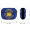 National Association Flag Compatible with AirPods Pro case Protective Cover, Cute Protective Shockproof Protective Cover with Keychain, Wireless Charging Box, Woman, Man view 2