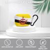 MAIPHUONGANH Brunei Flag Compatible with AirPods Pro case Protective Cover, Cute Protective Shockproof Protective Cover with Keychain, Wireless Charging Box, Woman, Man view 3