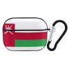 MAIPHUONGANH Oman Flag Compatible with AirPods Pro case Protective Cover, Cute Protective Shockproof Protective Cover with Keychain, Wireless Charging Box, Woman, Man view 1