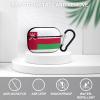 MAIPHUONGANH Oman Flag Compatible with AirPods Pro case Protective Cover, Cute Protective Shockproof Protective Cover with Keychain, Wireless Charging Box, Woman, Man view 3