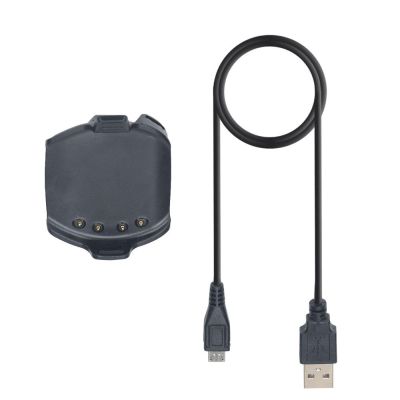 1M USB Charging Charger Cable Sync Data Clip for Garmin Approach S2 S4 GPS Watch