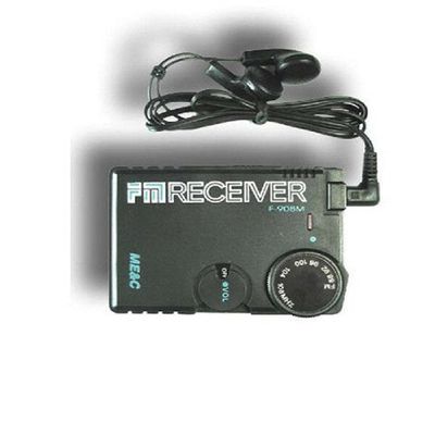 with Headset Air Band Radio AM Receiver 110MHz to 140MHz Aviation Band Receiver Airport Ground 8X5.5X1.5cm