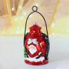 Small Lamp Christmas Old Man Elk Cermic Small Oil Lamp, Christmas view 2