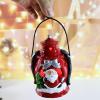 Small Lamp Christmas Old Man Elk Cermic Small Oil Lamp, Christmas view 3