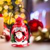 Small Lamp Christmas Old Man Elk Cermic Small Oil Lamp, Christmas view 4