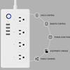 Smart Power Strip, UseeLink WiFi Surge Protector Compatible with Alexa & Google Home, Smart Plug with 4 USB Ports & 4 AC Outlets, Voice and Remote Control & Timer Schedule, 5ft Extension Cord view 2