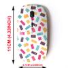 2.4G Wireless Mouse with Cute Pattern Design for All Laptops and Desktops with Nano Receiver - Colorful Gift Boxes view 2