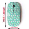 2.4G Wireless Mouse with Cute Pattern Design for All Laptops and Desktops with Nano Receiver - Bears Stars Cute view 2
