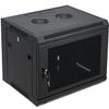 Tedgetal 6U Wall Mount Server Cabinet Network Rack Vented Enclosure Locking Door view 1