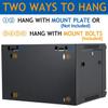 Tedgetal 6U Wall Mount Server Cabinet Network Rack Vented Enclosure Locking Door view 4