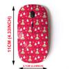 2.4G Wireless Mouse with Cute Pattern Design for All Laptops and Desktops with Nano Receiver - Christmas Colorful Image view 2