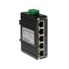 Mini Industrial 5-Port Gigabit Ethernet Switch - Hardened, 10/100/1000Mbps, Din Rail & Wall Mountable (-40 to 167 F), 10Gbps Switching Capacity view 1