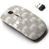2.4G Wireless Mouse with Cute Pattern Design for All Laptops and Desktops with Nano Receiver - Bears view 1