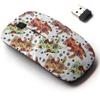 2.4G Wireless Mouse with Cute Pattern Design for All Laptops and Desktops with Nano Receiver - cat Cute Kitten view 1