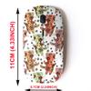 2.4G Wireless Mouse with Cute Pattern Design for All Laptops and Desktops with Nano Receiver - cat Cute Kitten view 2