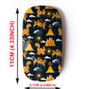 2.4G Wireless Mouse with Cute Pattern Design for All Laptops and Desktops with Nano Receiver - Childish Yellow Dinosaurs view 2