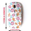 2.4G Wireless Mouse with Cute Pattern Design for All Laptops and Desktops with Nano Receiver - Christmas Ball Gingerbread view 2