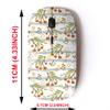 2.4G Wireless Mouse with Cute Pattern Design for All Laptops and Desktops with Nano Receiver - Autumn Rowan Scandinavian view 2