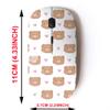 2.4G Wireless Mouse with Cute Pattern Design for All Laptops and Desktops with Nano Receiver - Bear idea Textiles view 2