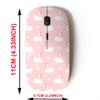 2.4G Wireless Mouse with Cute Pattern Design for All Laptops and Desktops with Nano Receiver - Cute Lovely Princess swan on view 2