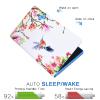 for Kindle fire HD 8 Case, Case for Amazon Fire HD 8 Tablet (8th/7th/6th Generation, 2018/2017/2016 Release), Funut Premium PU Leather Folio Smart Cover with Auto Wake/Sleep, Cute Bird view 4