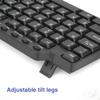 (10PACK) Wired Keyboard and Mouse,Rii RK203 Ultra Full Size Slim USB Basic Wired Keyboard Mouse Combo Set with Number Pad for Computer,Laptop,PC,Notebook,Windows view 4