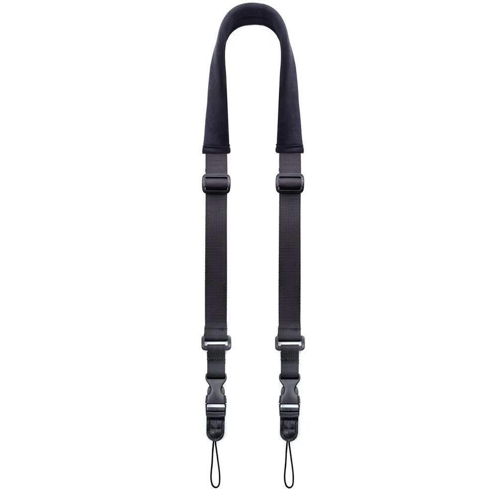 Camera Neck Strap,Soft Binocular Should Strap with Quick Release Buckle,Neoprene Padding Digital Camera Lanyard Belt Strap,Mirrorless or Dslr Slr Camera Strap for Women Men Photographers,Black,56 Inch
