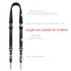 Camera Neck Strap,Soft Binocular Should Strap with Quick Release Buckle,Neoprene Padding Digital Camera Lanyard Belt Strap,Mirrorless or Dslr Slr Camera Strap for Women Men Photographers,Black,56 Inch view 2