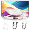 Mini DVD Player for TV, Region Free HDMI DVD Players with Memory Playback, HDMI & AV Output, Super Small DVD Player with USB Input, NTSC/PAL System, HDMI&AV Cables, Remote Control Included view 1
