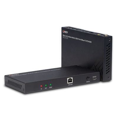 100m Cat.6 HDMI 4K60 Extender with Audio, IR & RS-232 by Lindy