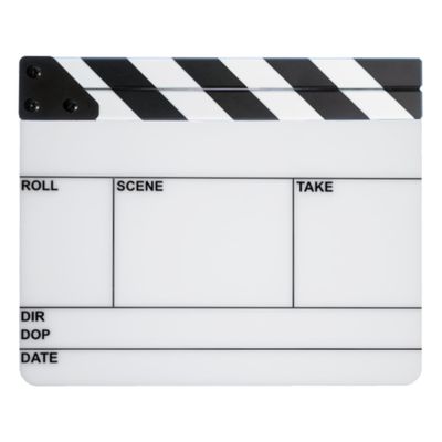 Filmsticks Professional All Weather Clapperboard Kits for Motion Picture & TV Production (Medium)