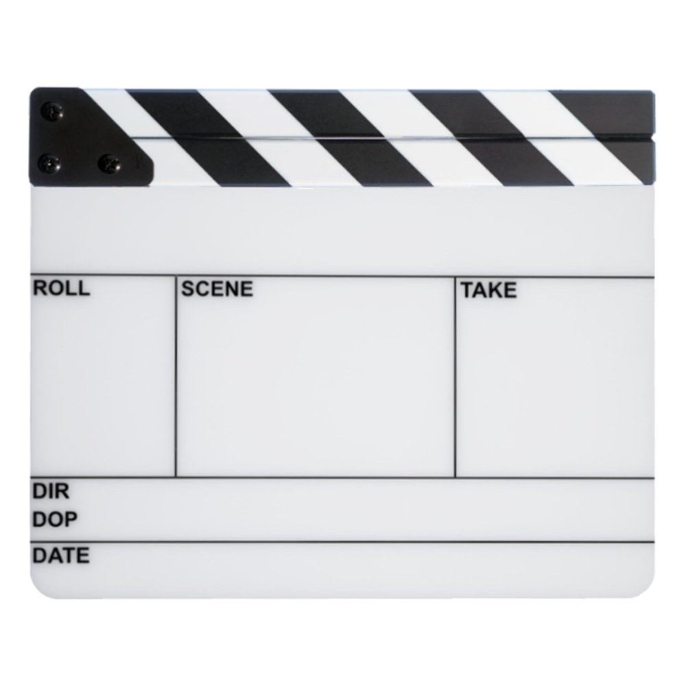 Filmsticks Professional All Weather Clapperboard Kits for Motion Picture & TV Production (Medium)