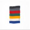 105 x Re-useable Hook and Loop 15cm (5.9inches) Colored Strips, 15pcs of each in Black, Blue, Grey, Green, Red, Yellow and White view 2