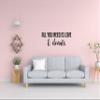 All You Need Is Love And Donuts Decal - Donuts Wall Art - Love and Donuts Wall Sign - Love Decor - Donut Wall Art - Living Room Wall Vinyl Quote - Inspirational Family Room Wall Vinyl Saying Decal view 3