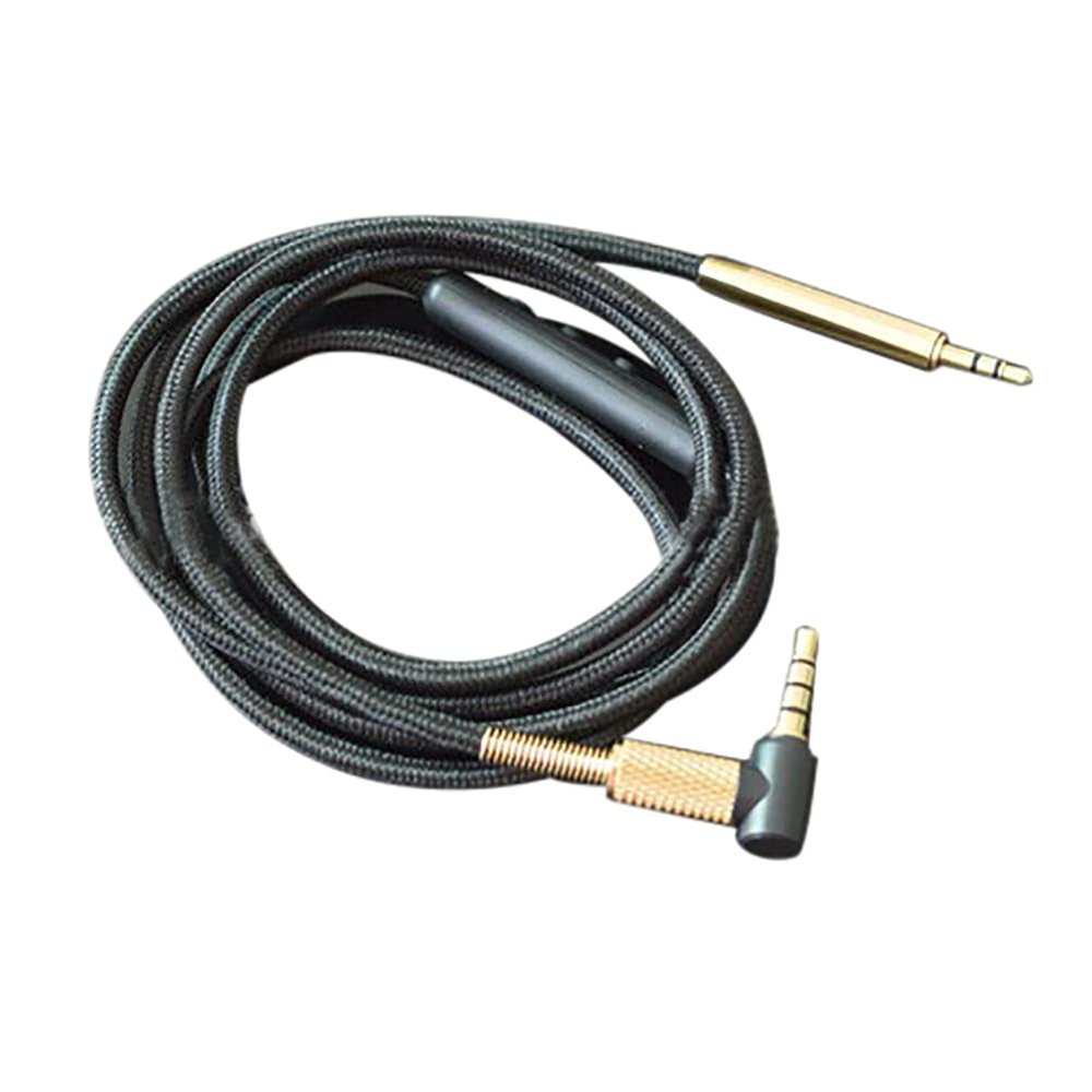 100CM Cord Length Headphone Headset Audio Wire Earphone Replacement Cable with Mic Accessories for Bose-QC25 QC35 OE2i SoundTrue