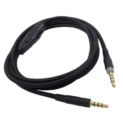 1.5M/59 Length Headphone Cable Audio Cord Line 3.5MM Jack for HyperX- Cloud/Cloud Alpha Gaming Headset Replacement Accessories