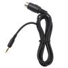 EASWEL 13 Pin DIN 3.5MM AUX Input Cable for Kenwood Icom Yaesu Acc Cable/Port view 3