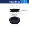 Juvielich Rubber Grommet 30Pcs 20mm Dia Wire Protector Hole Plugs Rubber Grommets Electrical Wire Gasket Black view 2
