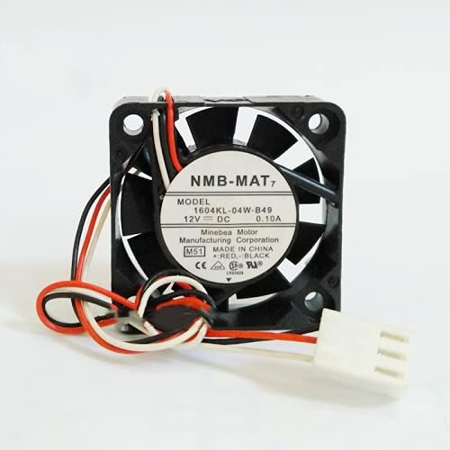 1604KL-04W-B49 4010 4cm 12V 0.1A Double Ball Cooling Fan