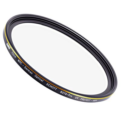 Okko Pro Range UV Protection Lens Filter for Everyday Use, All-Weather Sealed, Compatible with Major Camera Brands, Ideal for Landscape Photography. Break it, we Replace it, Free - 72mm
