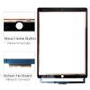 for iPad Pro 12.9 2 2nd Gen Screen Replacement Kit 2017 A1670 A1671 Touch Screen Digitizer Panel Glass Sensor Panel Repair Parts with Tempered Glass +Tools(Not LCD Display) (Black) view 3