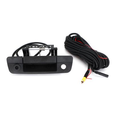 Topteng Car Rear View Camera Backup Camera Tailgate Handle Car Rear View Camera fits for Dodge Ram 1500 2009-2017, Ram 2500 3500 2010-2017