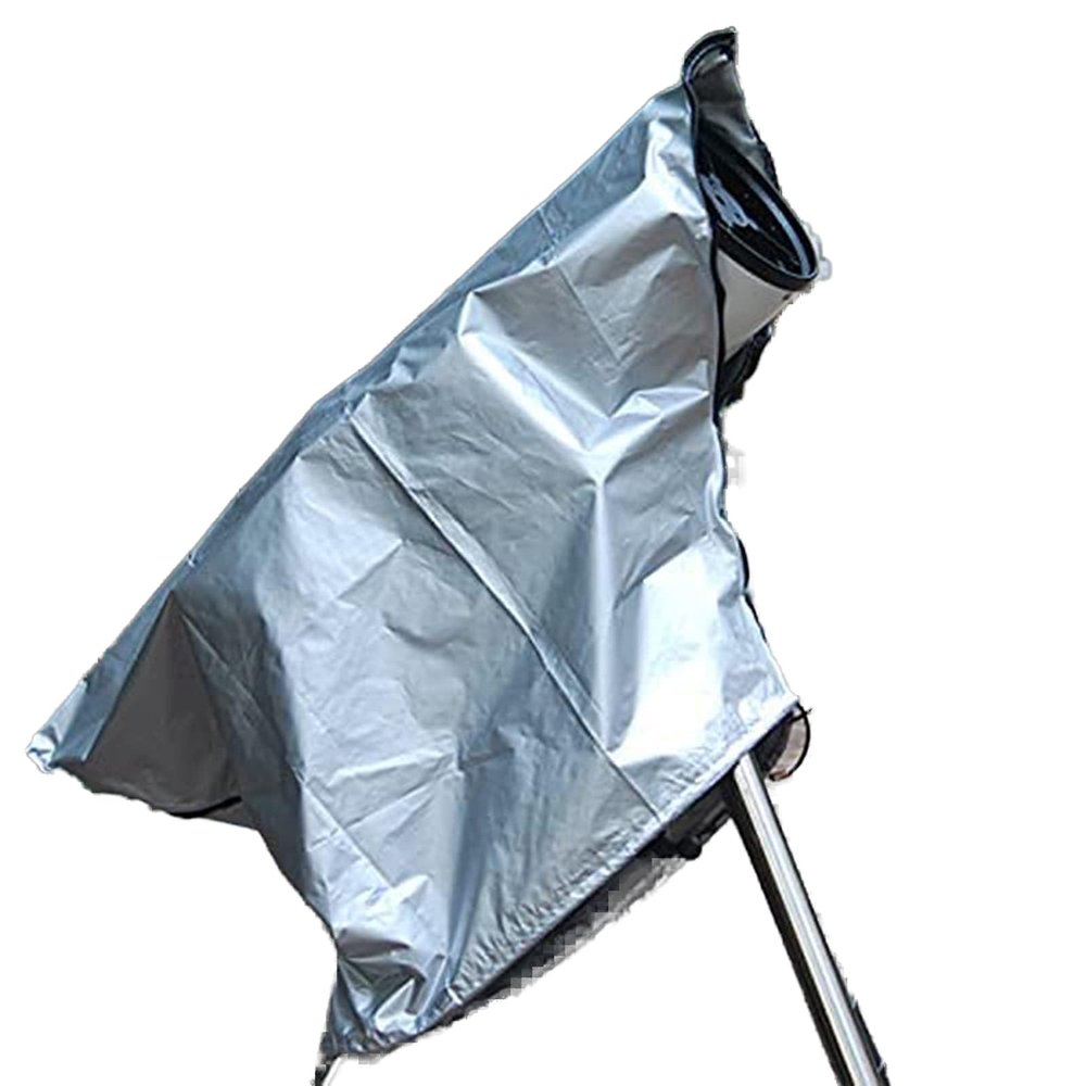 Telescope Dust Rain Sunproof Sun Cover Hood Bag Cover for Telescopes Waterproof Sun Proof Astronomical Telescope Cover with Adjustable Drawstring for Celestron Skywatcher ZEISS ,Silver,39*30in