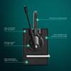 EPOS Impact D 30 USB ML - Wireless DECT Dual Ear Headset for a Direct Connection to a PC/Softphone, Black view 2