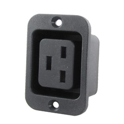 New Lon0167 AC 250V 16A IEC 320 C19 Panel Mount Plug Connector Socket(AC 220V 16A IEC 320 C19-Steckverbindersteckdose